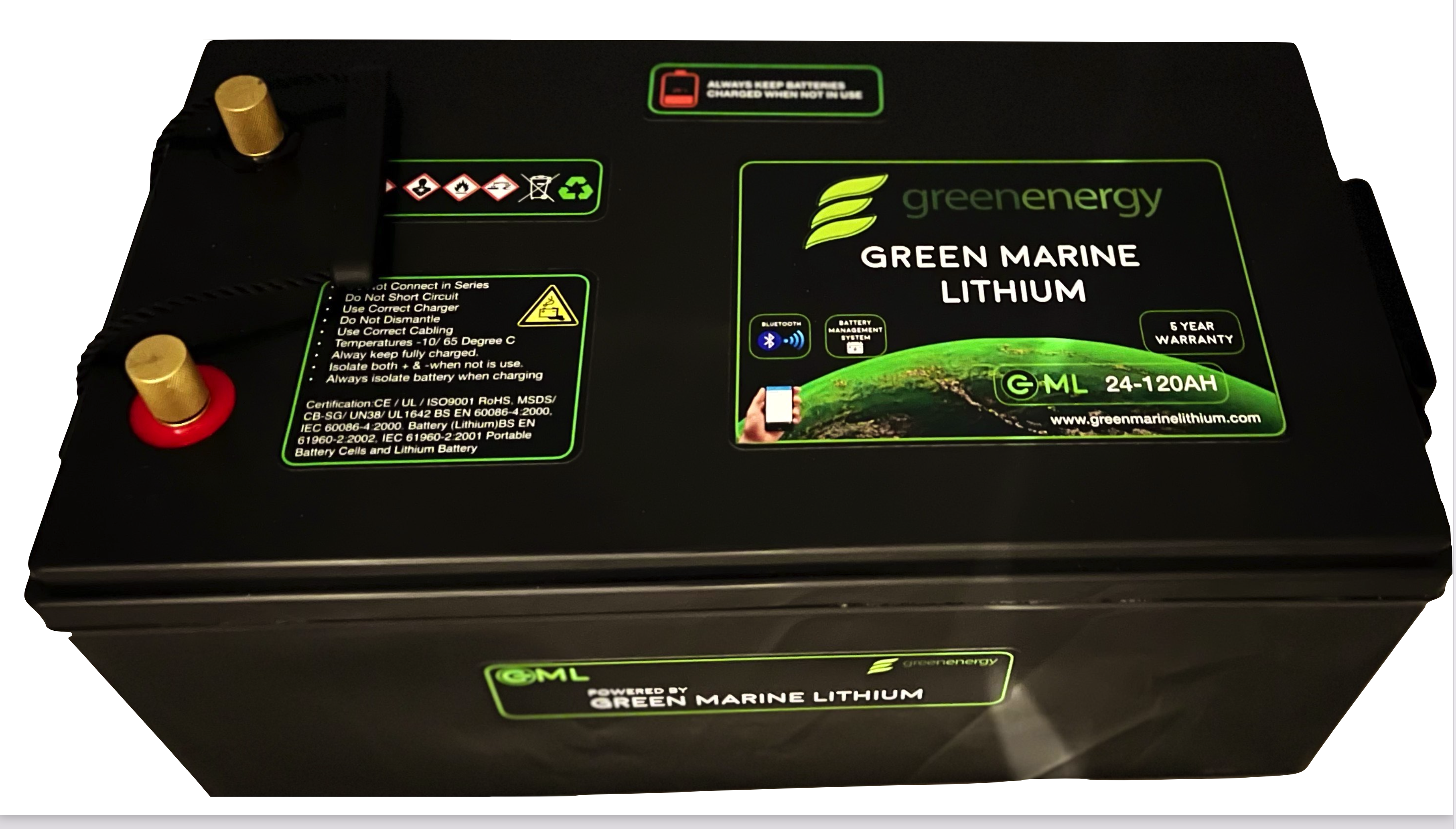 GM24- 120AH Lithium Deep Cycle Storage Battery