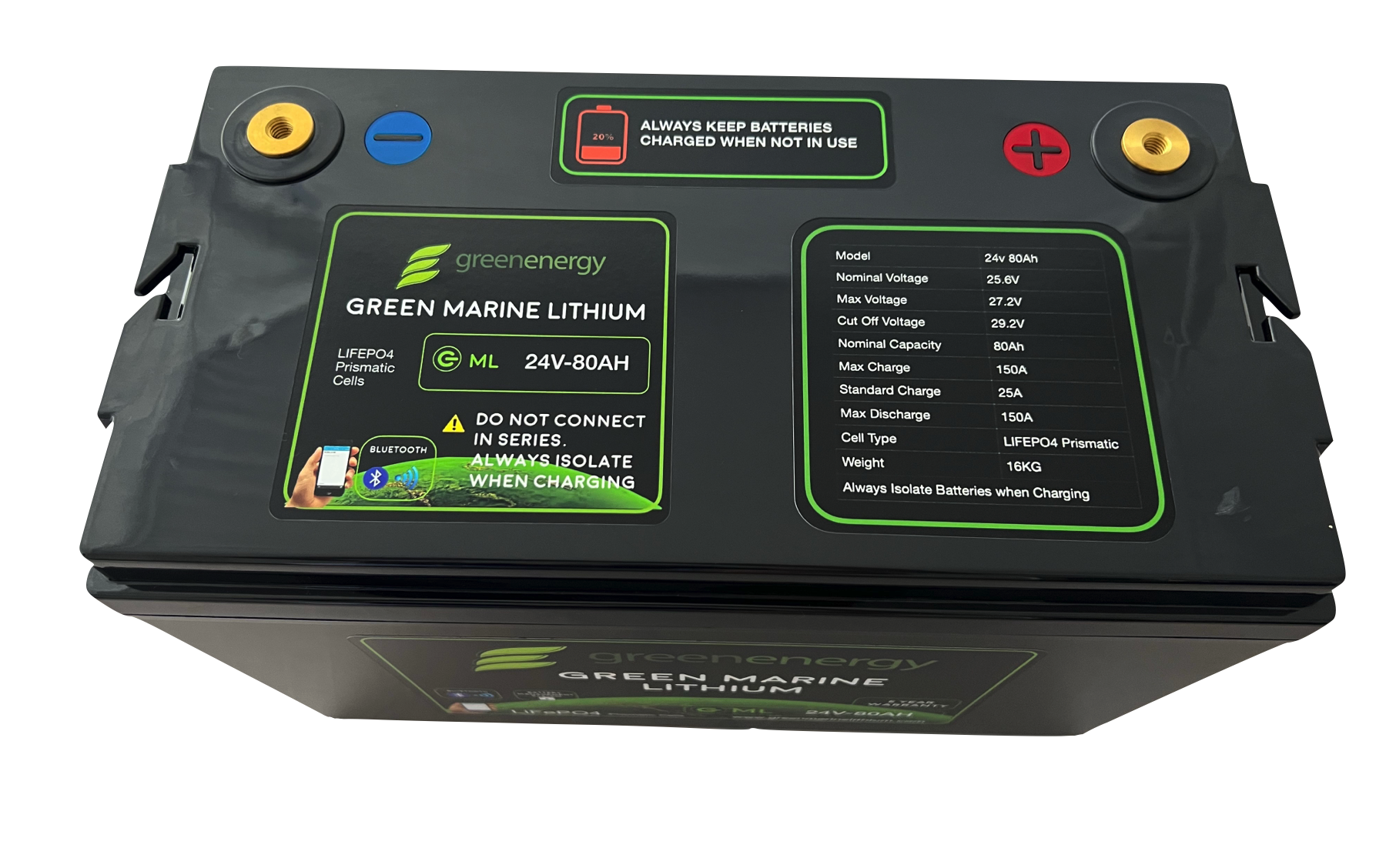 GM24- 50AH Lithium Deep Cycle Storage Battery