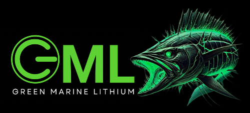 GREEN MARINE LITHIUM BATTERIES LOGO