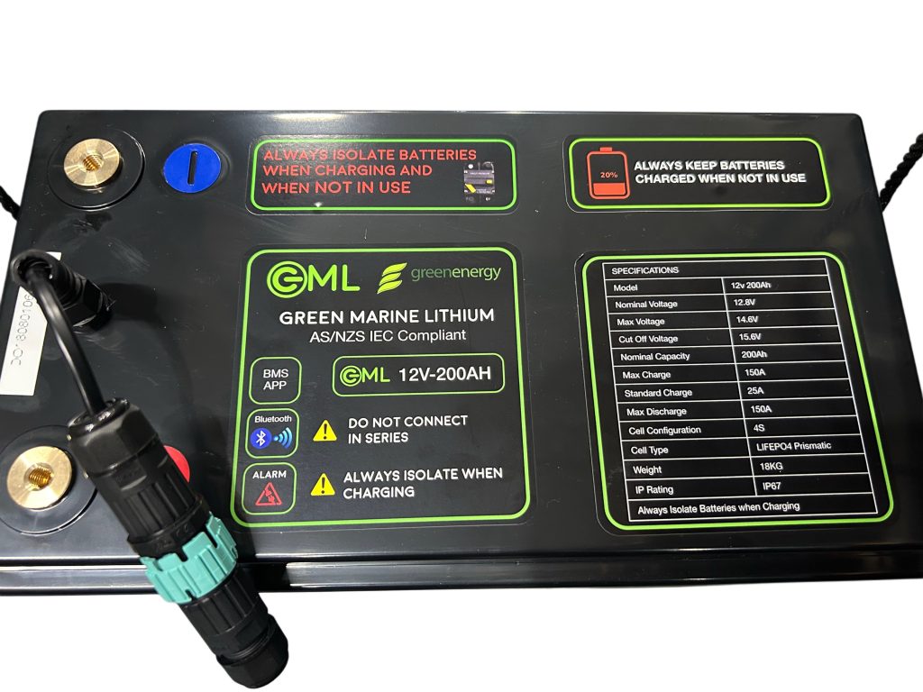 GML 12V 200 AH Lithium Deep Cycle Storage Battery
