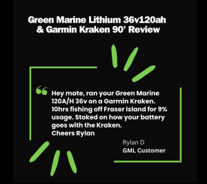 GML 36V 120AH Lithium Deep Cycle Storage Battery