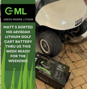 GML 48V 80AH GOLF CART Lithium Battery